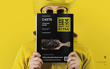 咸阳绯茶品牌设计